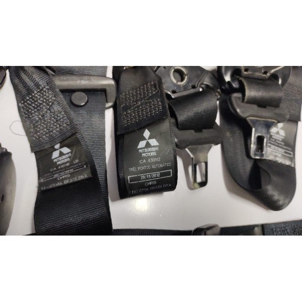 Jogo Cinto Segurança Diant / Traseiro Mitsubishi Pajero Tr4