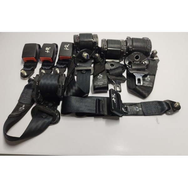 Jogo Cinto Segurança Diant / Traseiro Mitsubishi Pajero Tr4