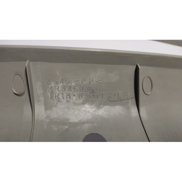 Acabamento Coluna Traseira Esquerdo Mitsubishi Pajero Tr4