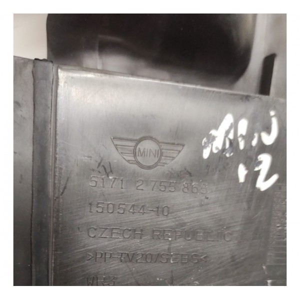 Defletor Painel Frontal Mini Cooper S 08 A 13 1.6 Turbo