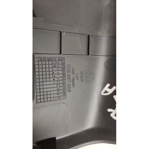 Acabamento Moldura Tampa Traseira Dir Vw Fox C/ Detalhe