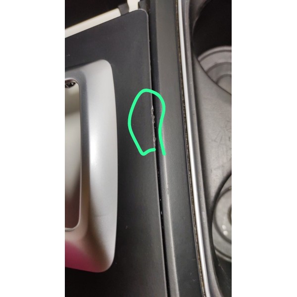 Acabamento Console Central Porta Copo Cinzero Bmw 320i