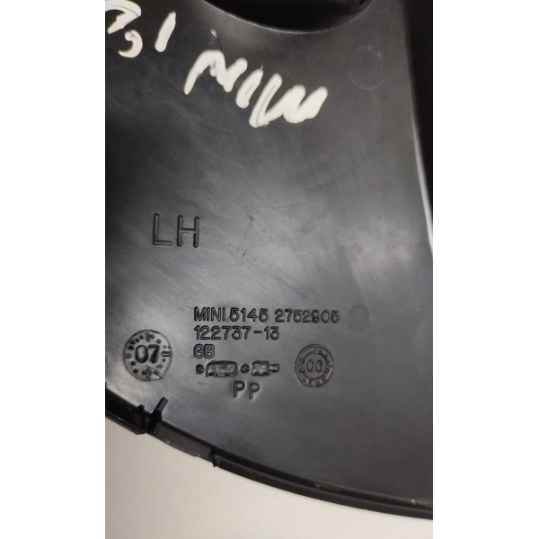 Acabamento Lateral Esquerdo Painel Mini Cooper S 08 A 13