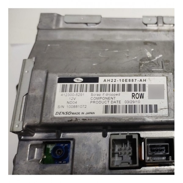 Tela Central Multimidia Land Rover Discovery 4 2013 A 2017