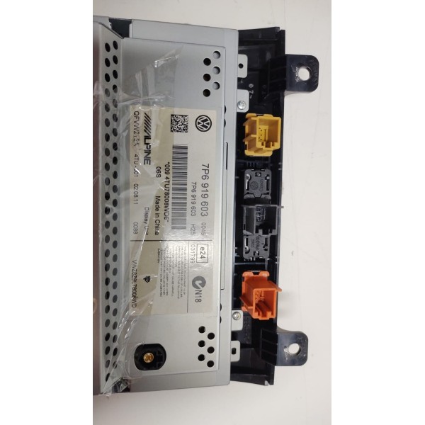 Tela Central Multimidia Vw Touareg 2013 A 2016