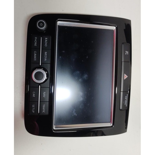 Tela Central Multimidia Vw Touareg 2013 A 2016