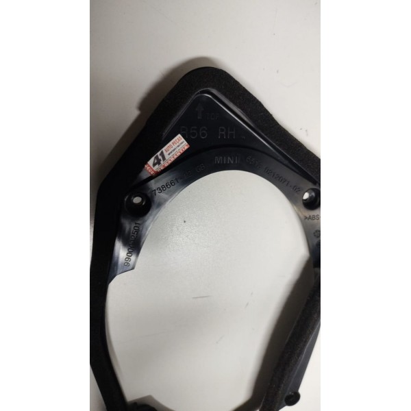 Par Suporte Alto Falante Dir / Esq Mini Cooper S Preto