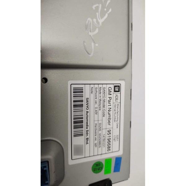 Computador De Bordo Gm Cruze Ltz 2012 A 2015