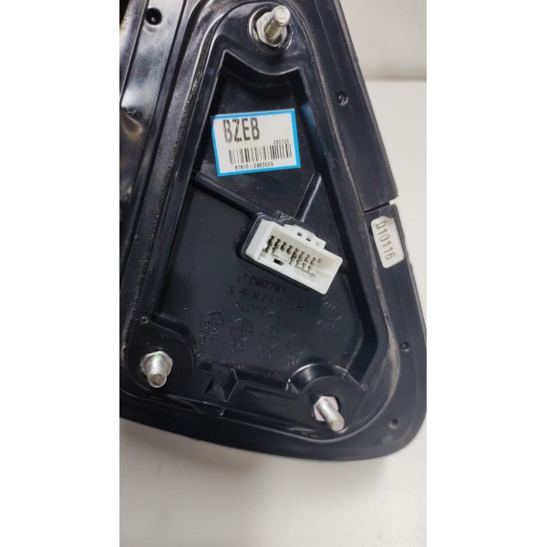 Retrovisor Esquerdo Com Seta Hyundai Santa Fé 2008 A 2013