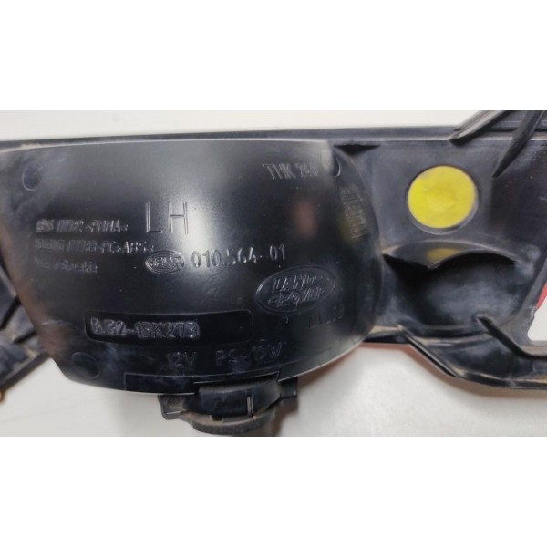 Lanterna Parachoque Traseiro Olho D' Gato Land Rover Evoque Vermelho