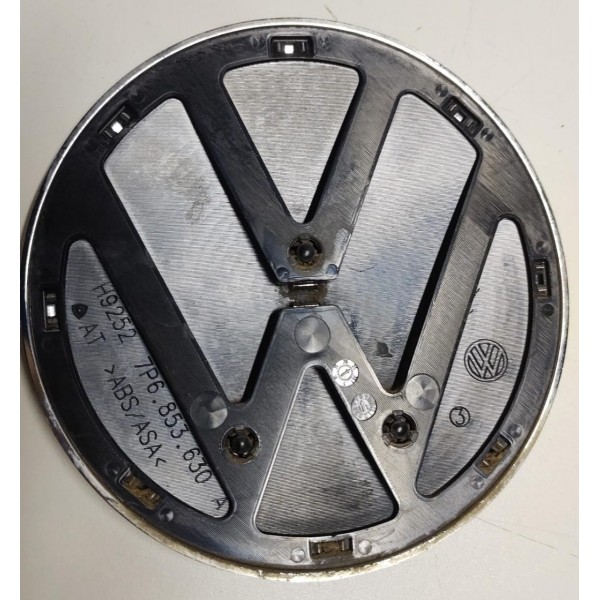 Simbolo Emblema Tampa Traseira Vw Touareg 2008 A 2014