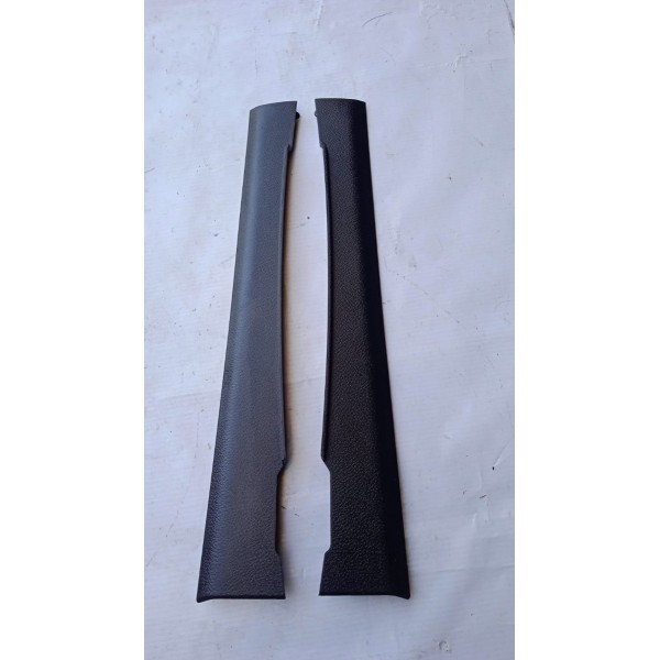 Par Acabamento Coluna Entrada De Porta Jeep Compass 17 A 20