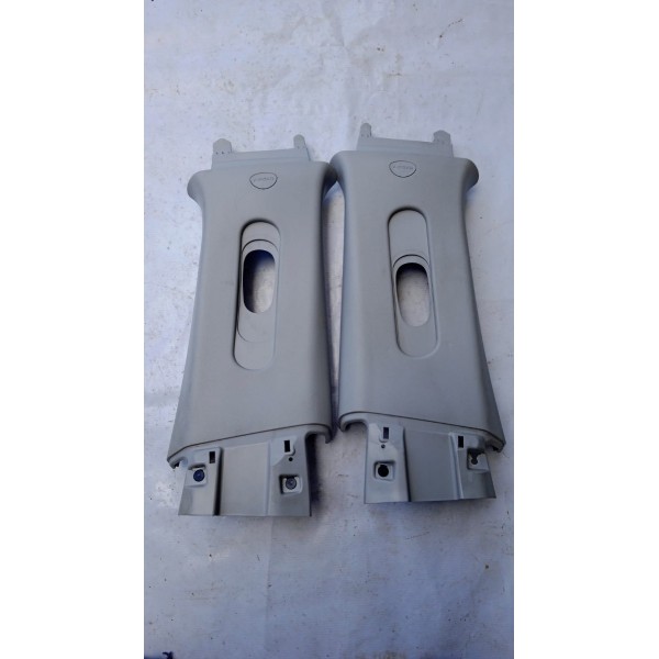 Par Acabamento Coluna Cinto De Segurança Jeep Compass