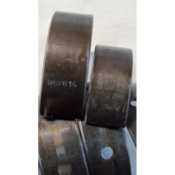 Jogo Bronzina De Mancal E Biela Hyundai Hb20 Original