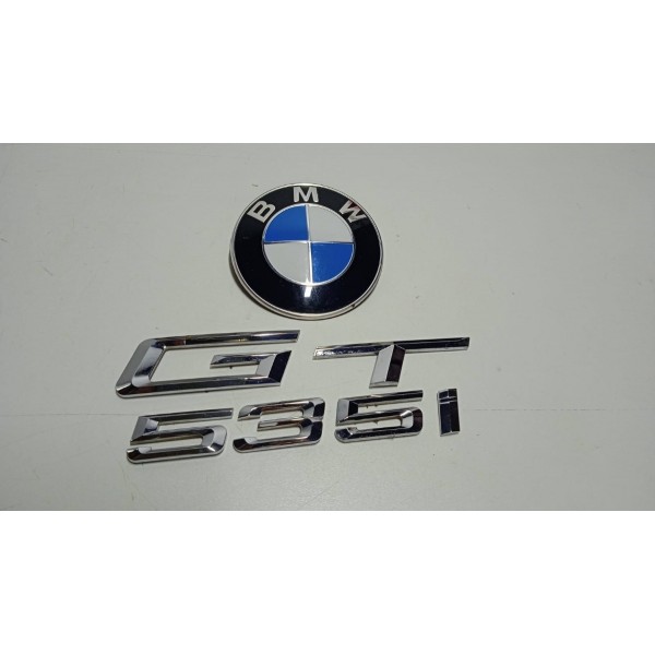 Emblema Letreiro Tampa Traseira Bmw 535i Gt 2008 A 2012