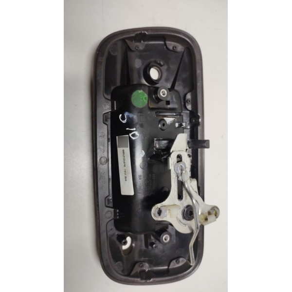 Maçaneta Externa Tampa Traseira Gm S10 Com Furo P Camera