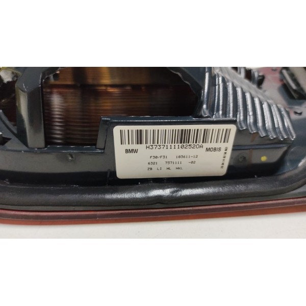 Lanterna Tampa Esquerda Bmw 320i 2013 A 2017 Original