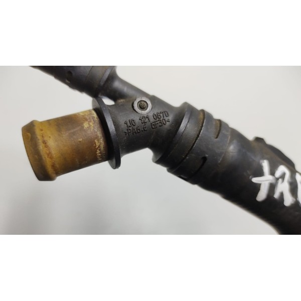 Flange Mangueira Água Vw Touareg 3.6 V6 2011 A 2018