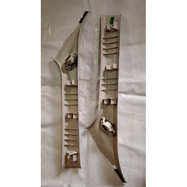 Par Moldura Acabamento Coluna Fiat Argo Cronos 2015 A 2022