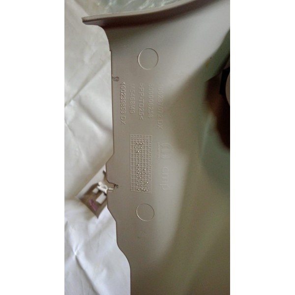 Par Moldura Acabamento Coluna Fiat Argo Cronos 2015 A 2022