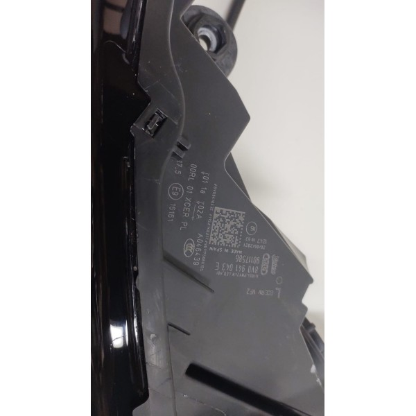 Farol Esquerdo Audi A3 Completo Led Xenon 2017 A 2020