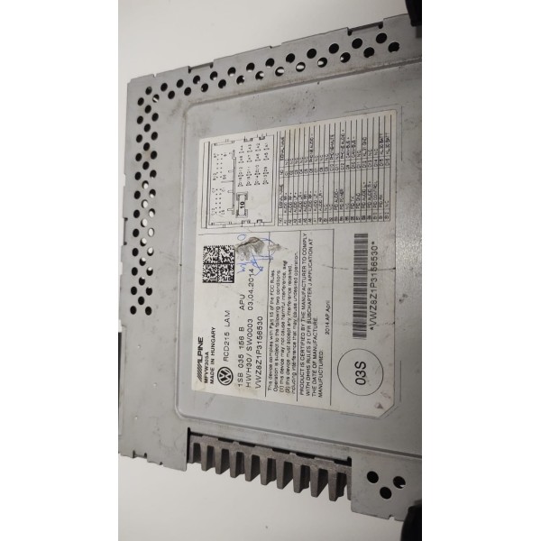 Radio Original Vw Up  Desbloqueado