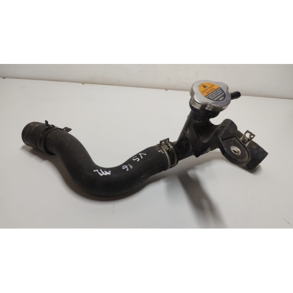 Flange Lampada Radiador Com Mangueira Nissan Versa 1.6 16v
