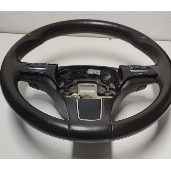 Volante Direção Vw Touareg Com Comando Radio 2012 A 2015