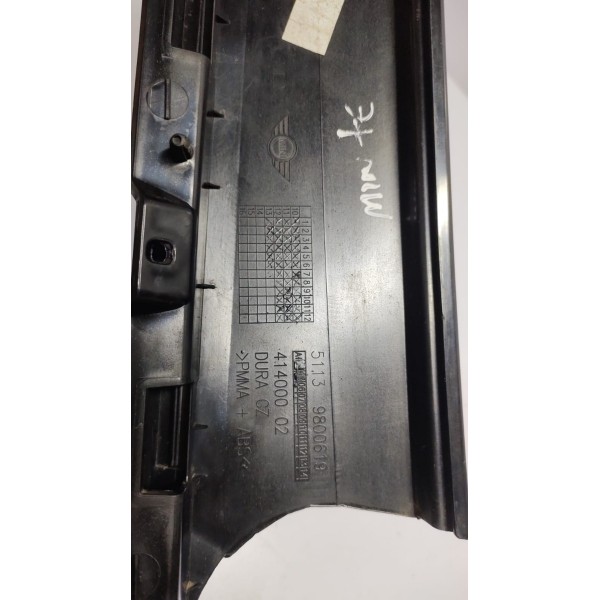 Acabamento Black Piano Porta T.e Mini Cooper Countryman Preto