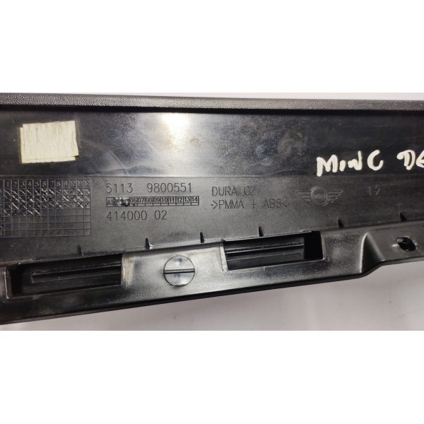 Acabamento Black Piano Porta D.e Mini Cooper Countryman Preto