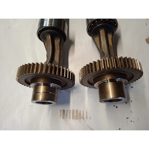 Par Eixo Balanceiro E Engrenagem Motor B48 Mini Cooper 2.0