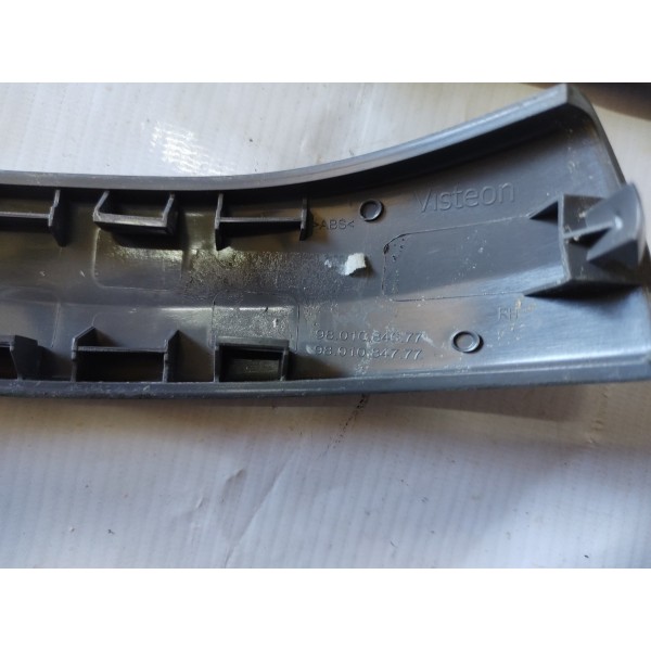 Moldura Puxador De Porta Traseiro Peugeot 208