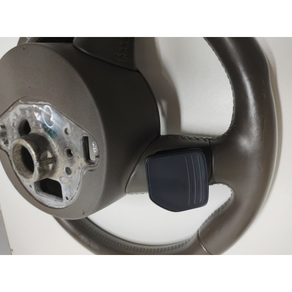 Volante Direção Audi Q3 Couro Marron Comandos Shift 8u0124b