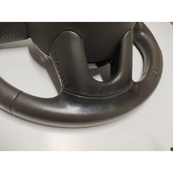 Volante Direção Audi Q3 Couro Marron Comandos Shift 8u0124b