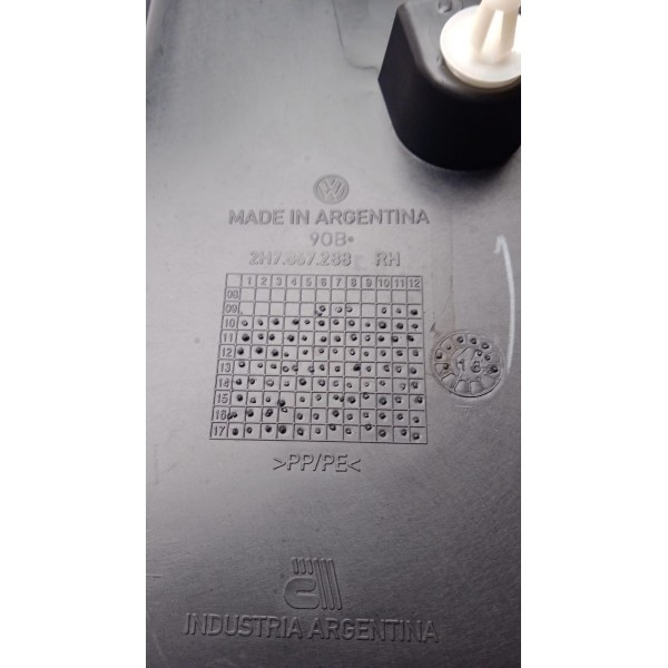 Acabamento Coluna T.d Vw Amarok 18 A 22