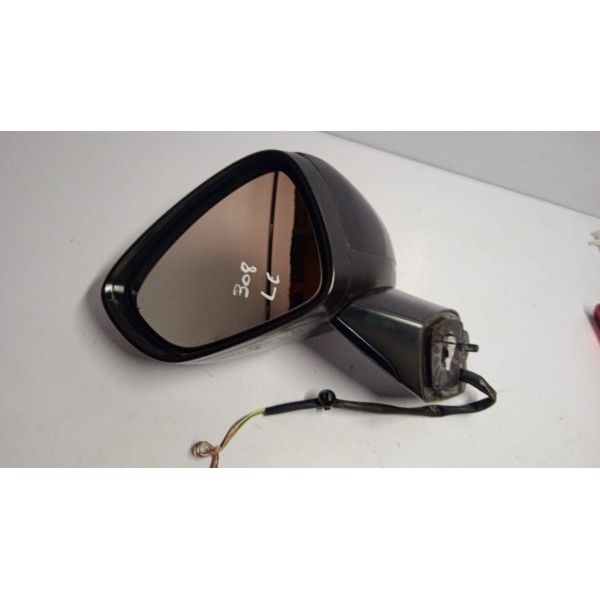 Retrovisor Elétrico L.e Peugeot 308- 408 Com Pisca 06 A 17