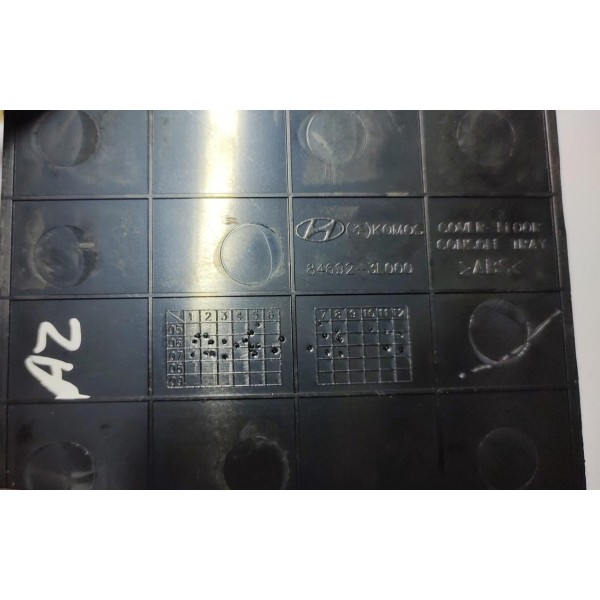 Acabamento Tampa Console Central Hyundai Azera 08 A 11