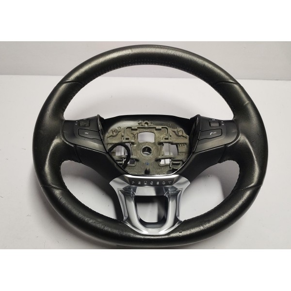 Volante Direção Original Com Detalhe Peugeot 208 - 2008