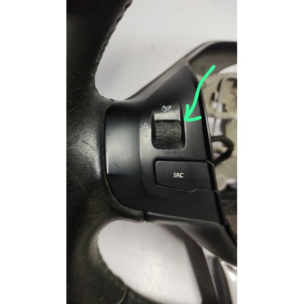 Volante Direção Original Com Detalhe Peugeot 208 - 2008