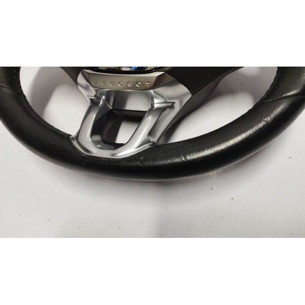 Volante Direção Original Com Detalhe Peugeot 208 - 2008