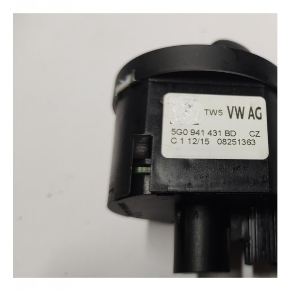 Botão Comando Farol Milha Golf Gti Tsi 14 A 19