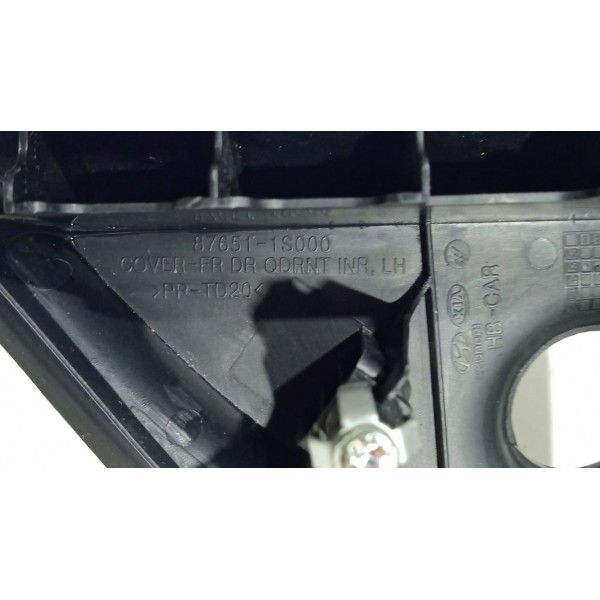 Acabamento Interno Retrovisor Manual L.e Hyundai Hb20