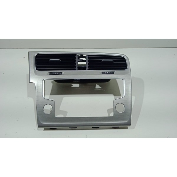 Moldura Com Difusor De Ar Central Vw Golf 14 A 19