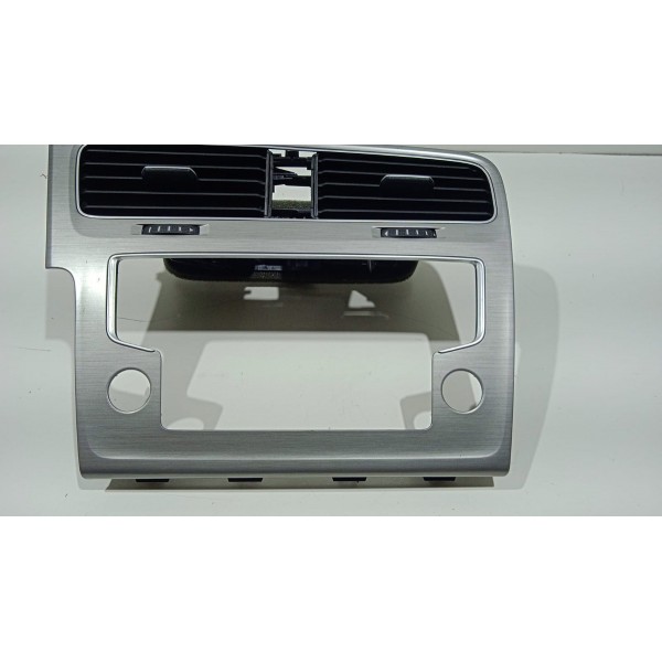 Moldura Com Difusor De Ar Central Vw Golf 14 A 19