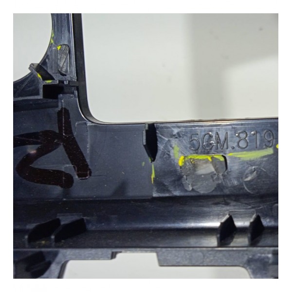 Moldura Com Difusor De Ar Central Vw Golf 14 A 19