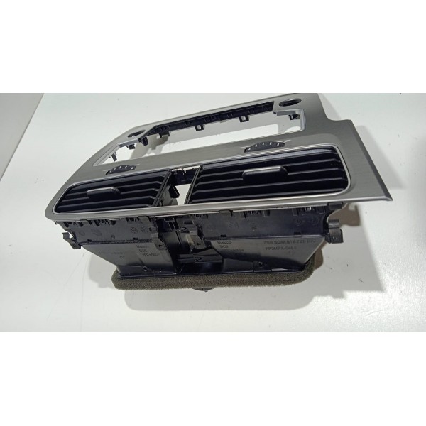 Moldura Com Difusor De Ar Central Vw Golf 14 A 19