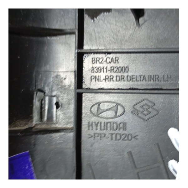 Acabamento Interno Porta T.e Hyundai Hb20 Hatch 20 A 22