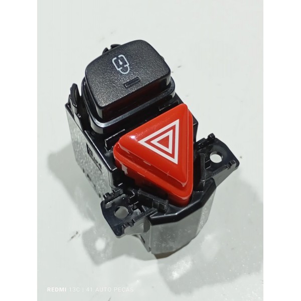 Botão Comando Pisca Alerta Trava Eletrica Hyundai Hb20  1