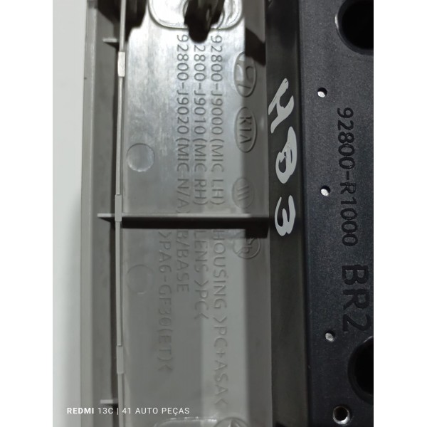 Luz De Teto Cortesia Hyundai Hb20 20 A 22