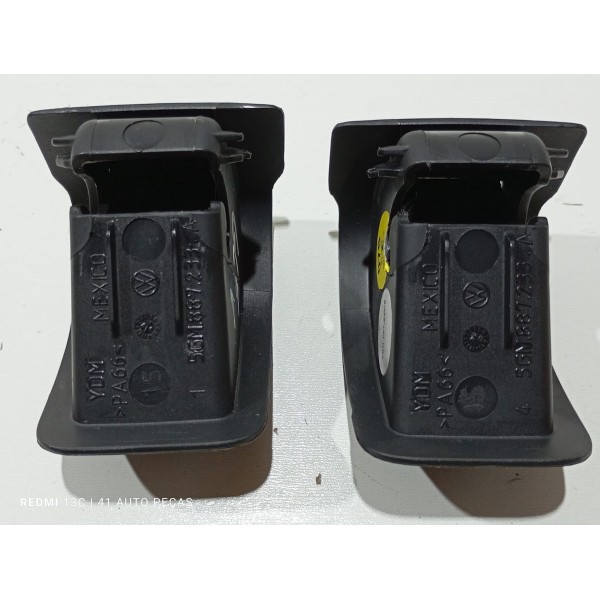 Par Acabamento Isofiix Banco Traseiro Vw Golf Variant